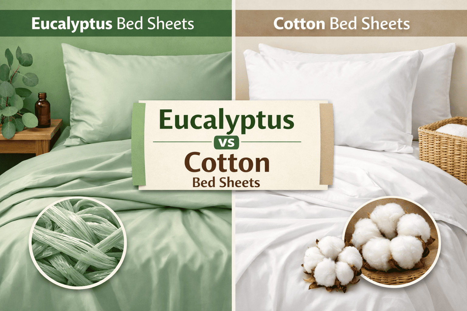 Which is better for hot sleepers, Eucalyptus or Cotton sheets?