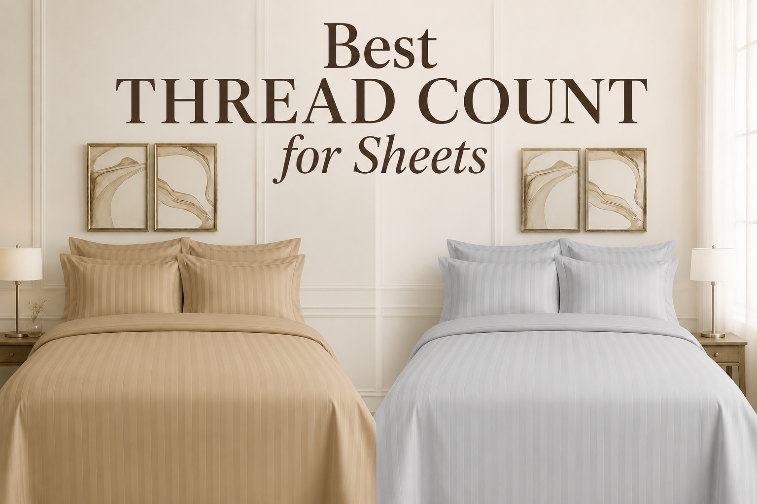 What Is the Best Thread Count for Sheets ? (Myths vs Reality)