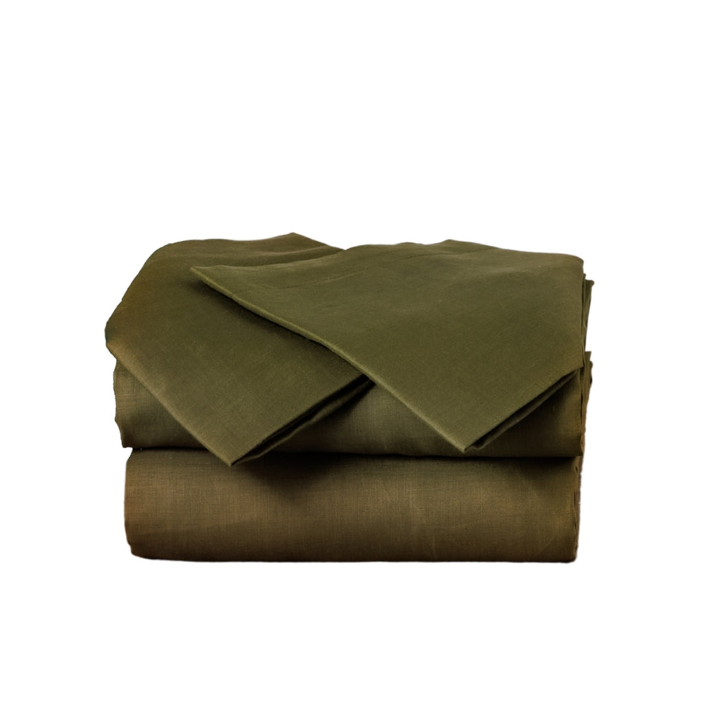 Linen Collection - Forest Green