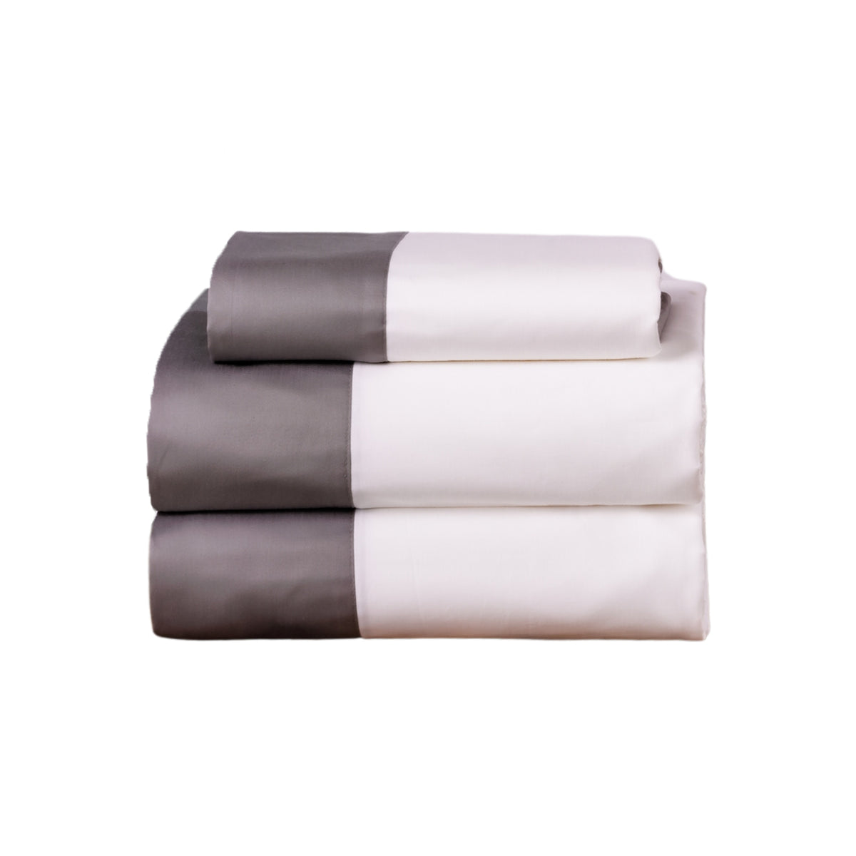 Egyptian Cotton - Border - Zen Classic Grey