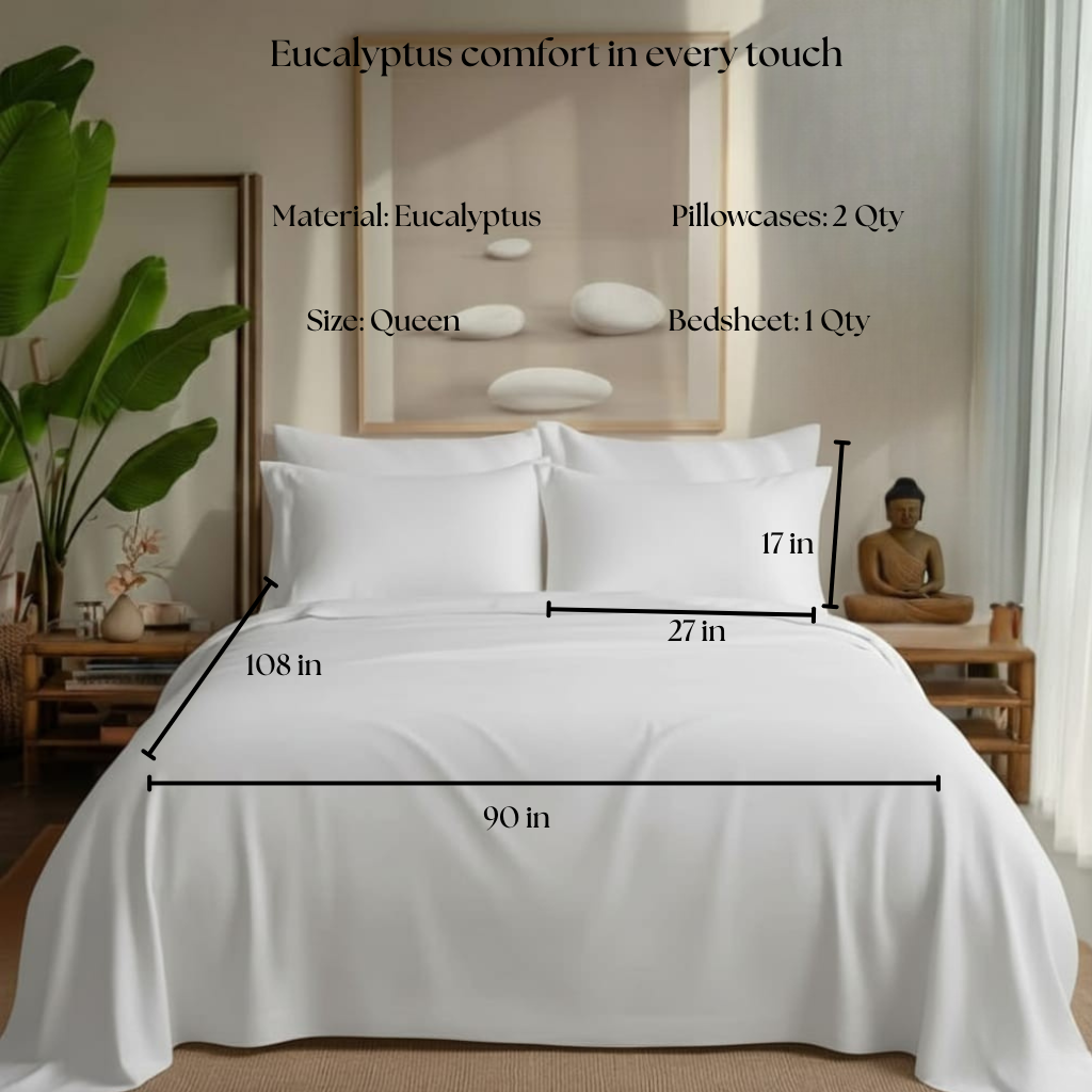 Eucalyptus Collection - Coconut White