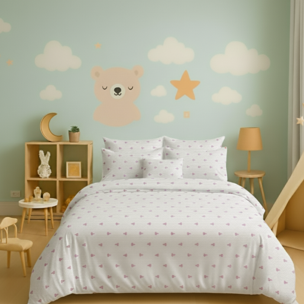 Kids Collection - Pink Coastal Charm Lobsters