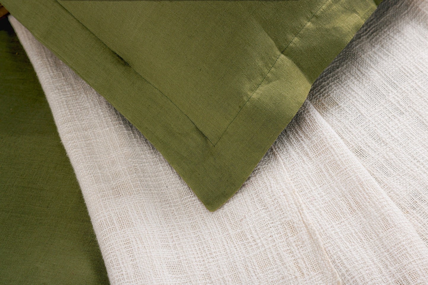 Linen Collection- Matcha Green