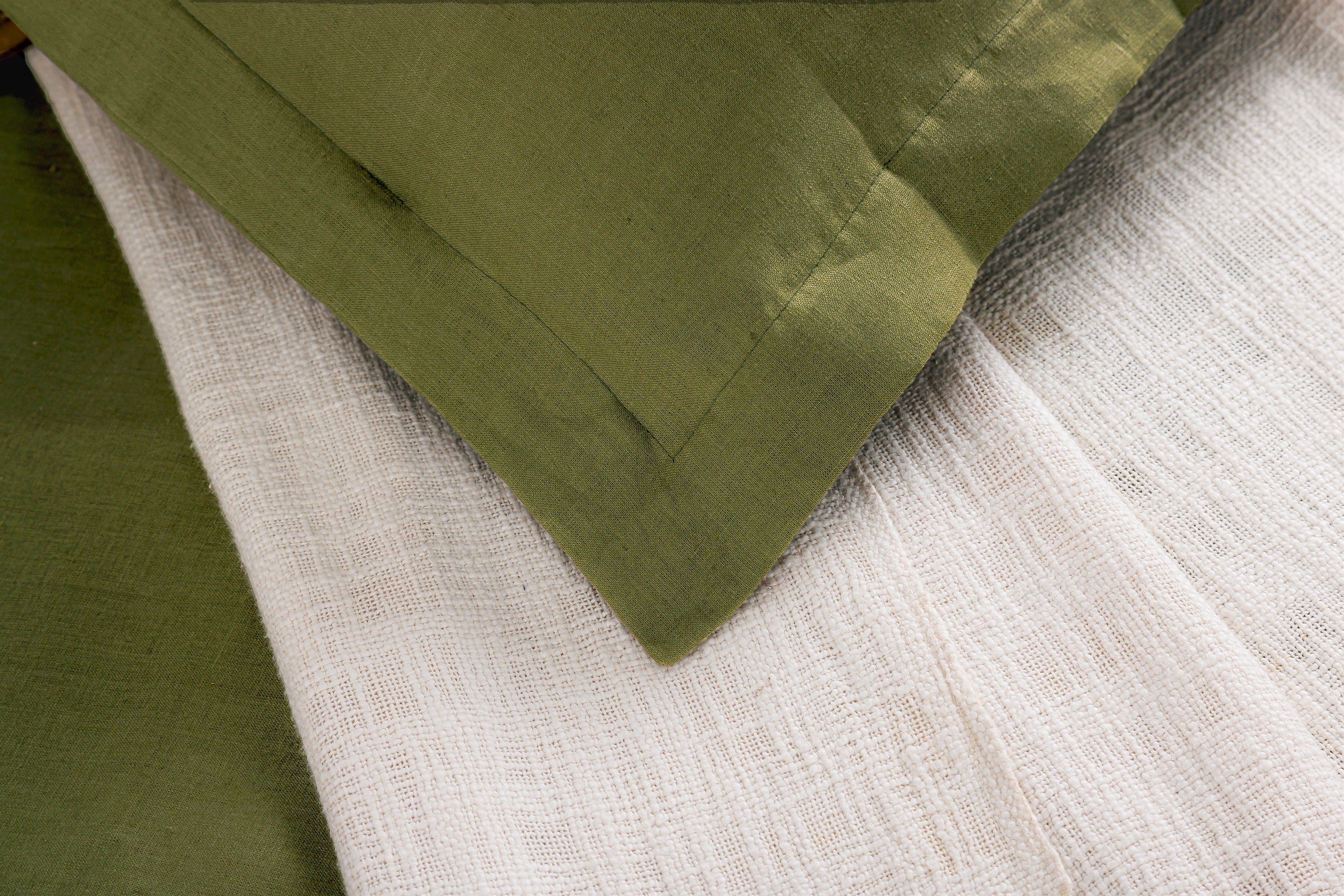 Linen Collection- Matcha Green
