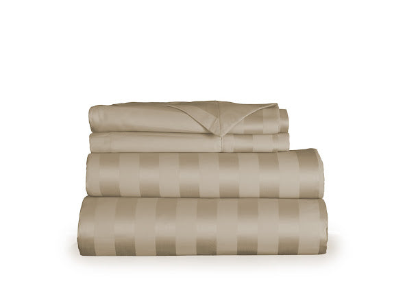 550 TC Stripes Collection - Cappuccino