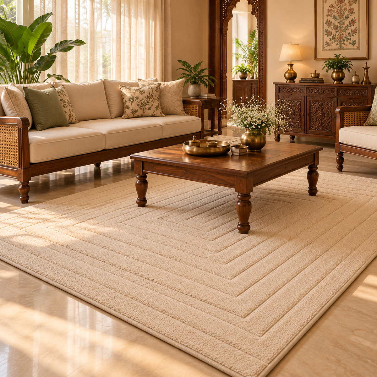 Linear Haven Rug