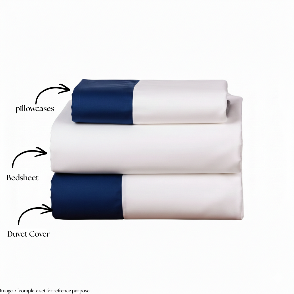 Egyptian Cotton - Border - Zen Classic Dark Blue