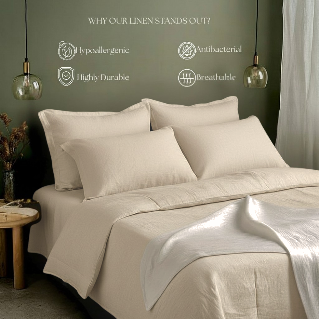 Linen Collection - Raw Oats