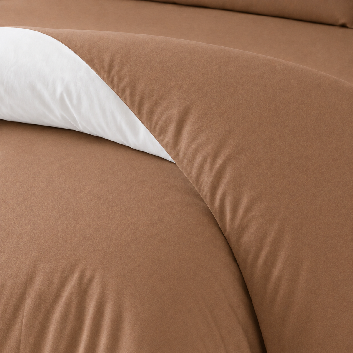 Bamboo Collection - Duo Luxe - Caramel Pearl | Duvet Cover with Pillowcases