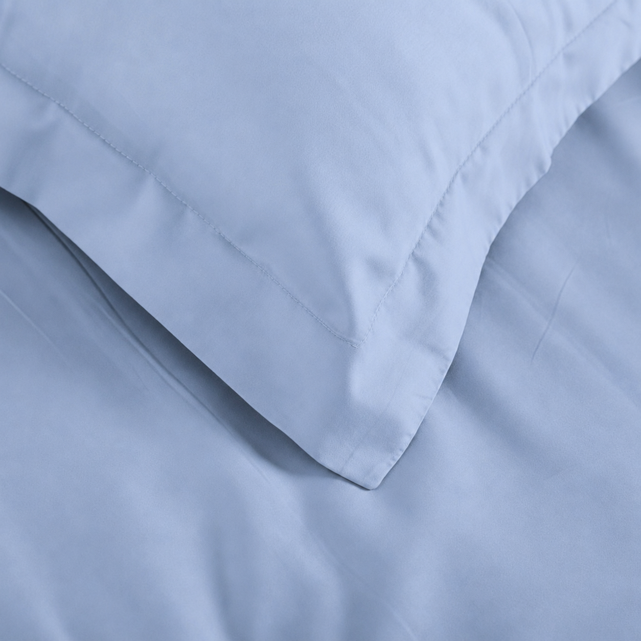 Bamboo Collection - Cloud Blue | Bedsheet with Pillowcases