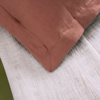 Linen Collection - Autumn Ember | Bedsheet with Pillowcases