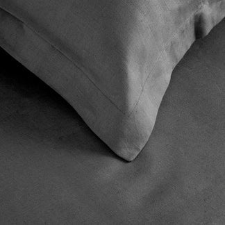 Linen Collection - Shadow Slate | Bedsheet with Pillowcases
