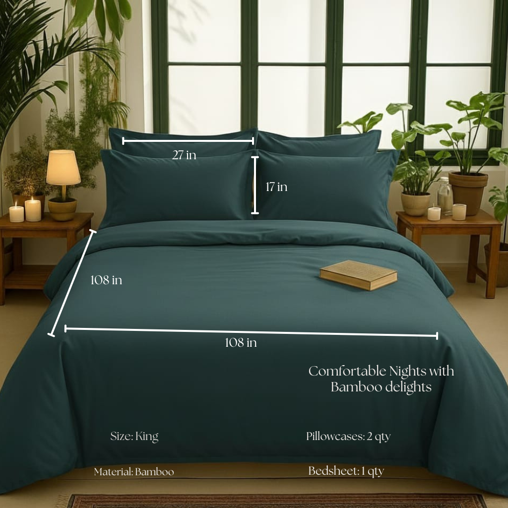 Bamboo Collection - Dark Teal