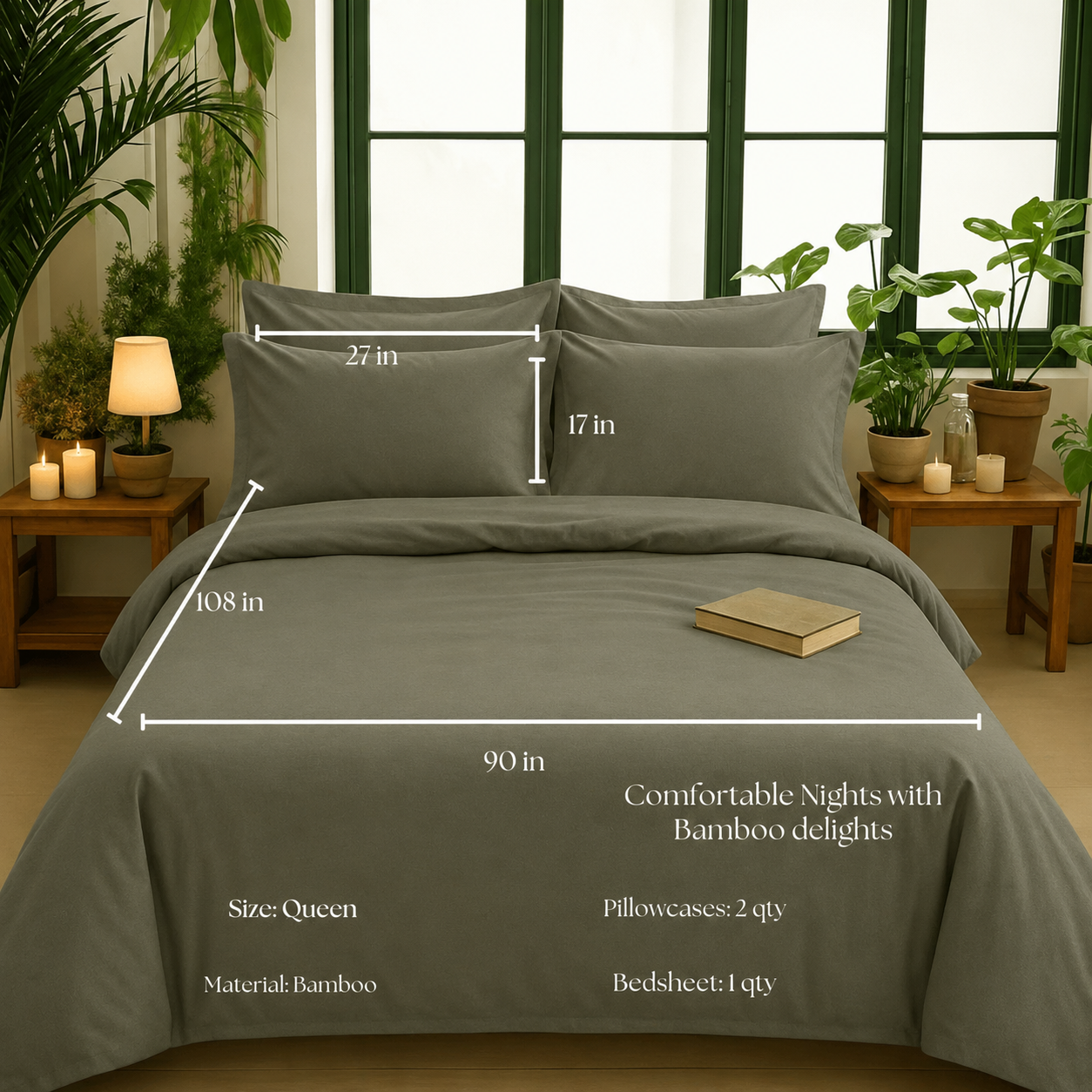 Bamboo Collection - Hazel Green