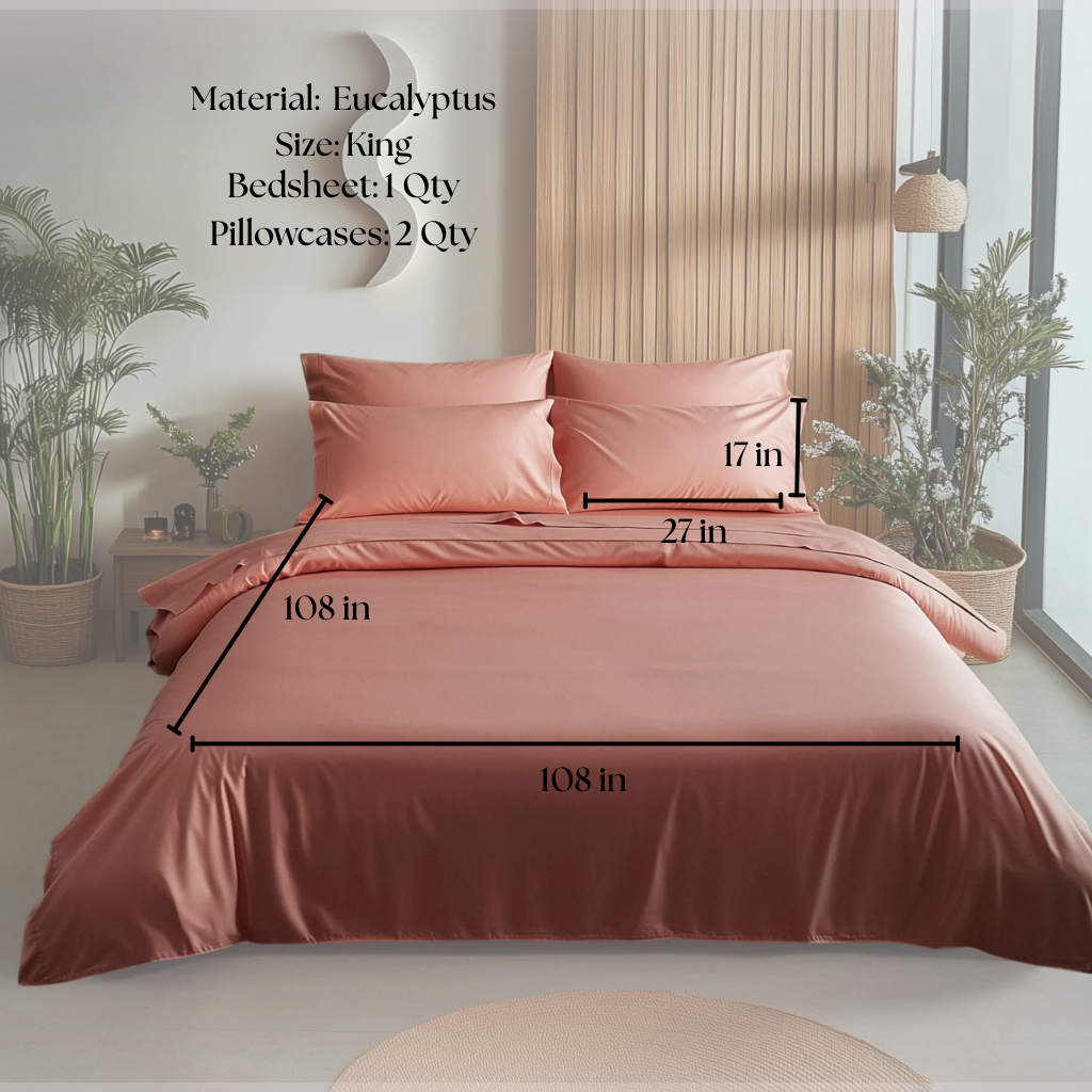Eucalyptus Collection - Peach Blossom