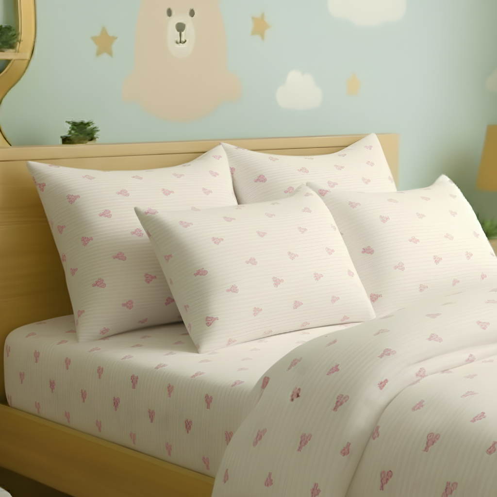 Kids Collection - Pink Coastal Charm Lobsters