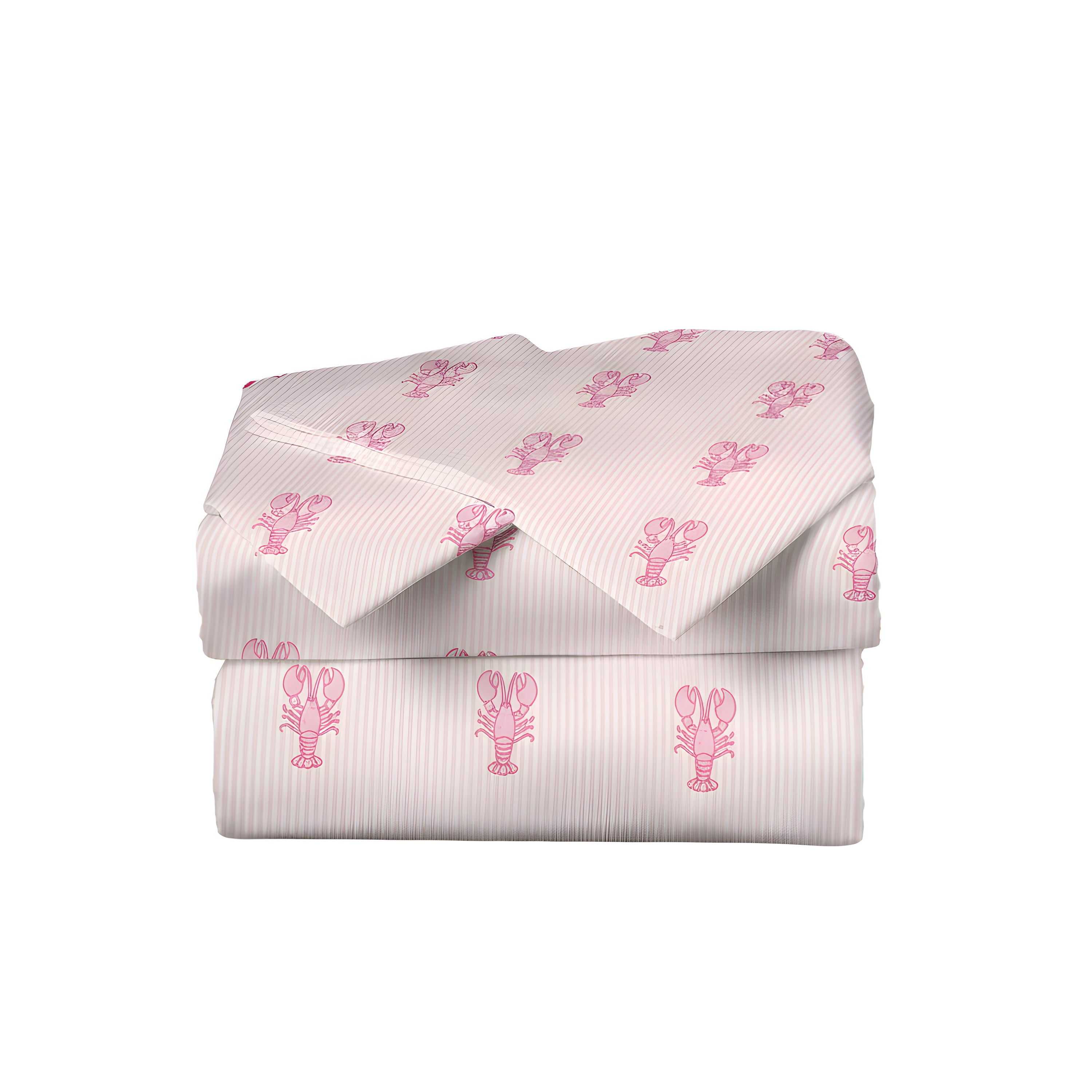 Kids Collection - Pink Coastal Charm Lobsters