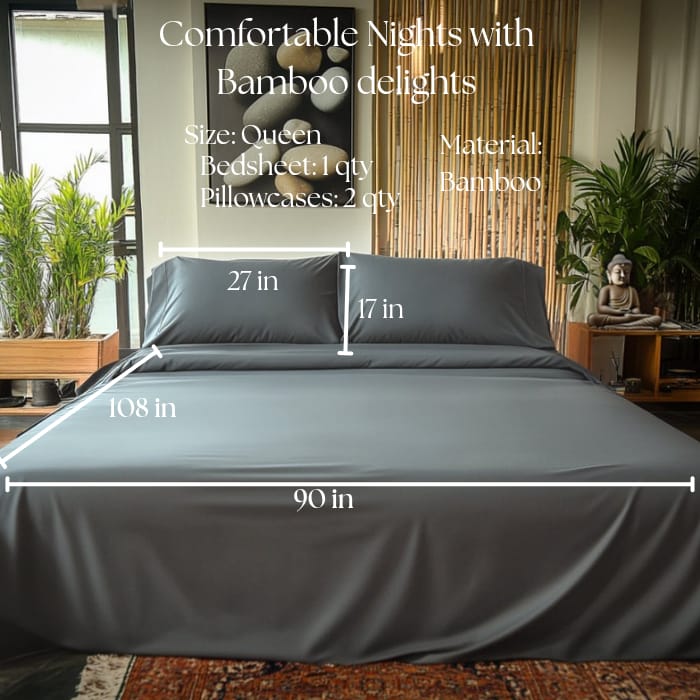 Bamboo Collection - Shadow Grey