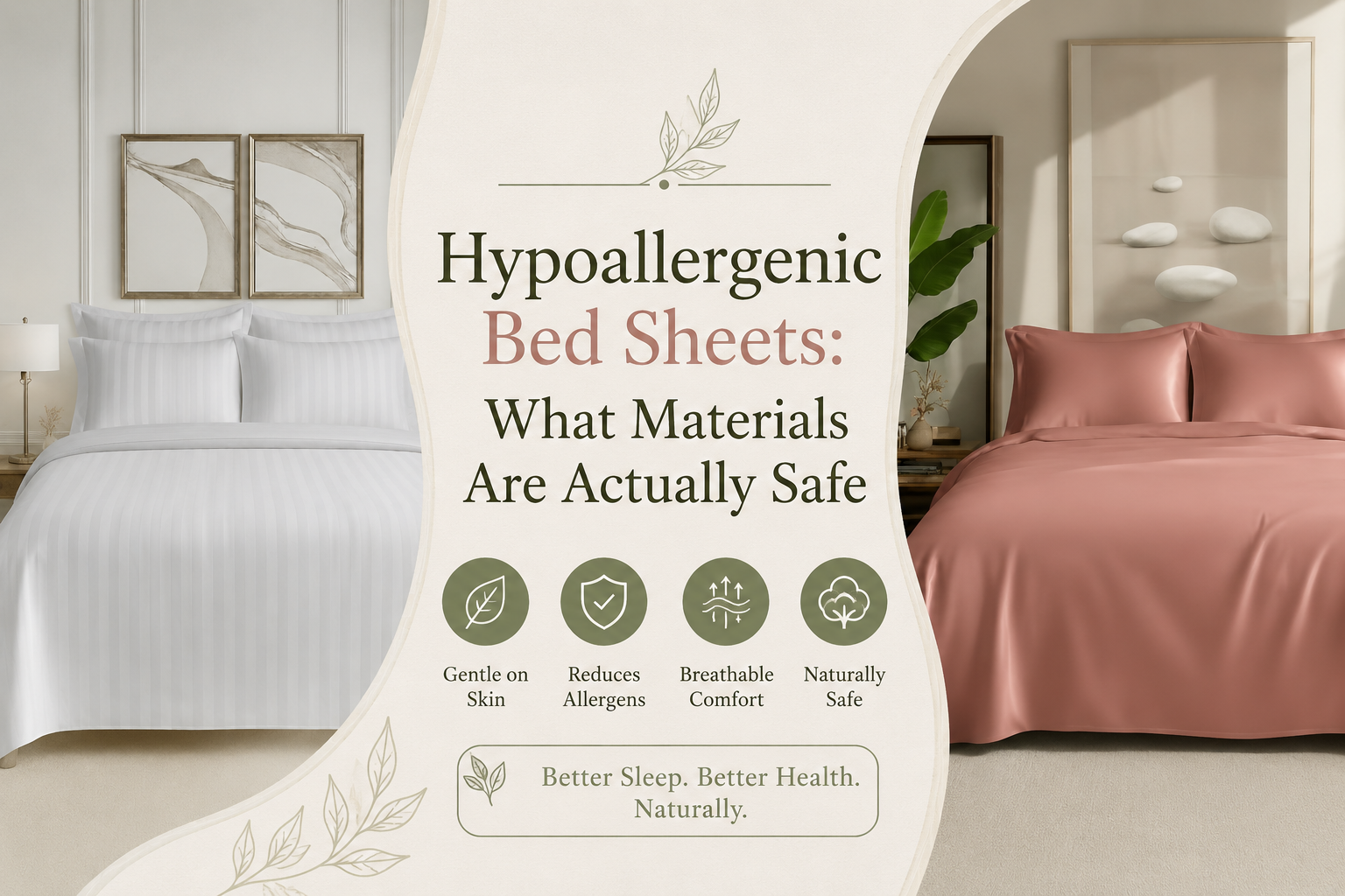 Hypoallergenic Bed Sheets: What Materials Are Actually Safe for Sensitive Skin?