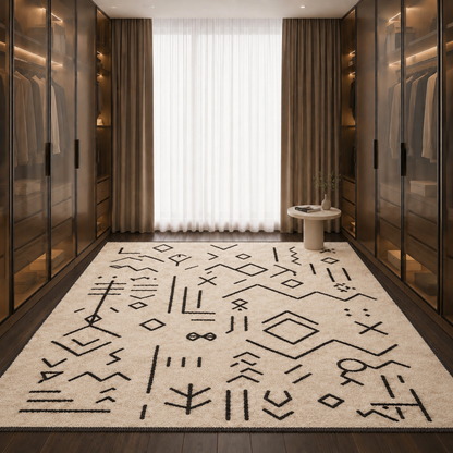 Nomad lines rug