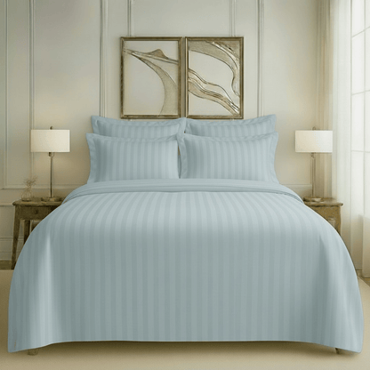 550 TC Stripes Collection - Sky Breeze