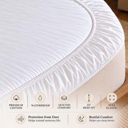 Quilted Mattress Topper & Protector