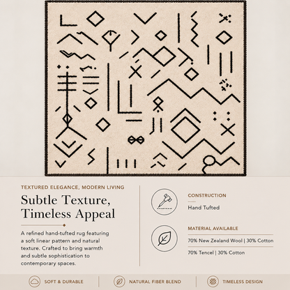 Nomad lines rug