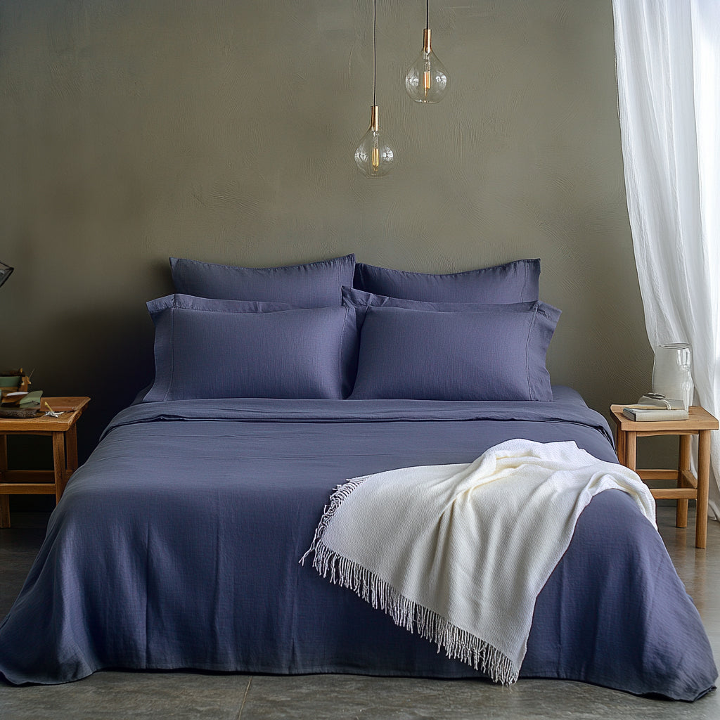 Linen Collection - Night Sky Blue