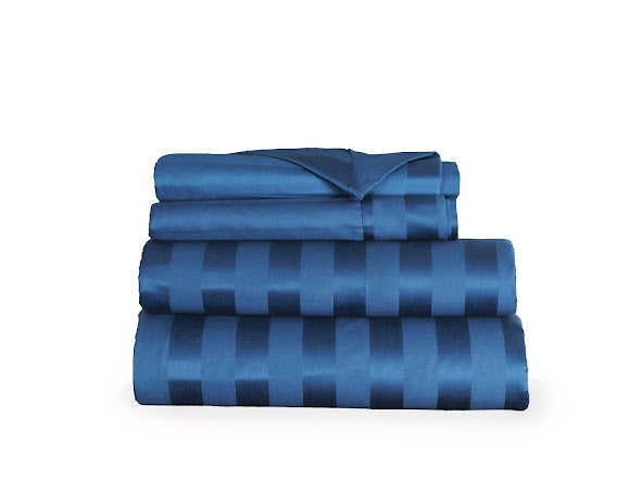 550 TC Stripes Collection - Midnight Navy