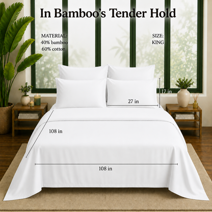 Bamboo Collection - Mother of Pearl | Duvet Cover with Pillowcases