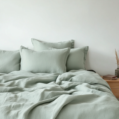 Linen Collection - Pistachio Green Dream