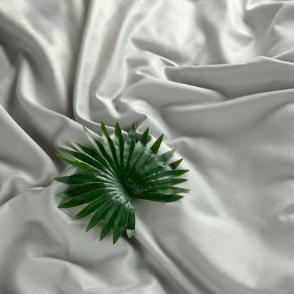 Bamboo Collection - Pebble Silver | Bedsheet with Pillowcases