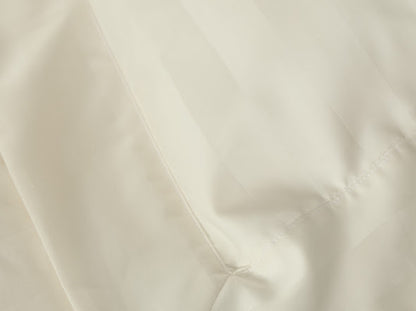 550 TC Stripes Collection - Pearl White