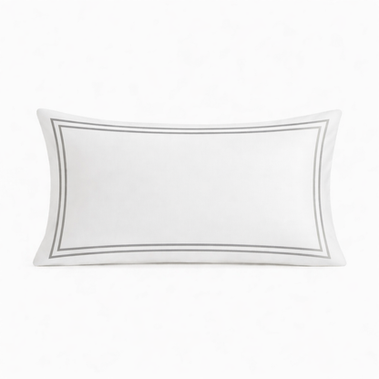 800 TC Pure Cotton Collection -Merrowing - Silver Stone