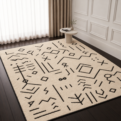 Nomad lines rug