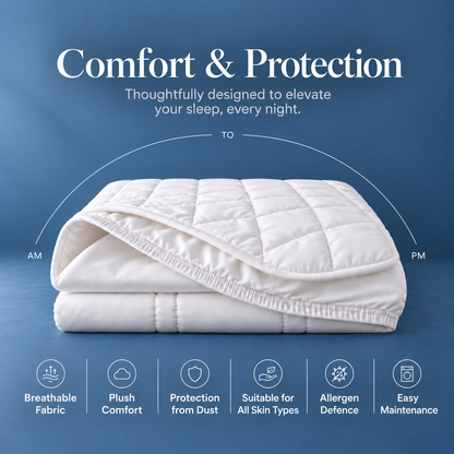 Quilted Mattress Topper & Protector