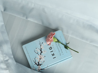 550 TC Stripes Collection - Sky Breeze