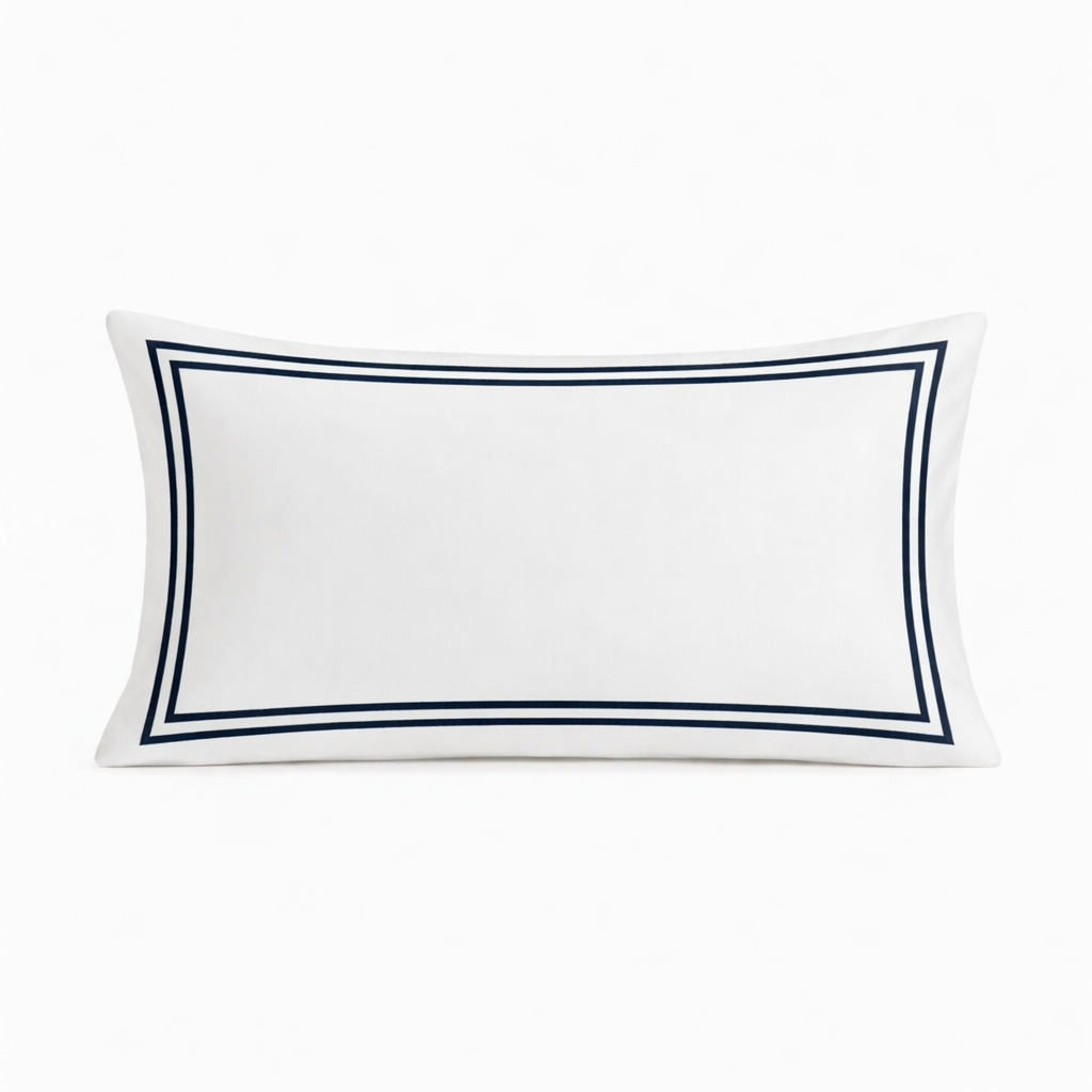 800 TC Pure Cotton Collection - Blue Crest