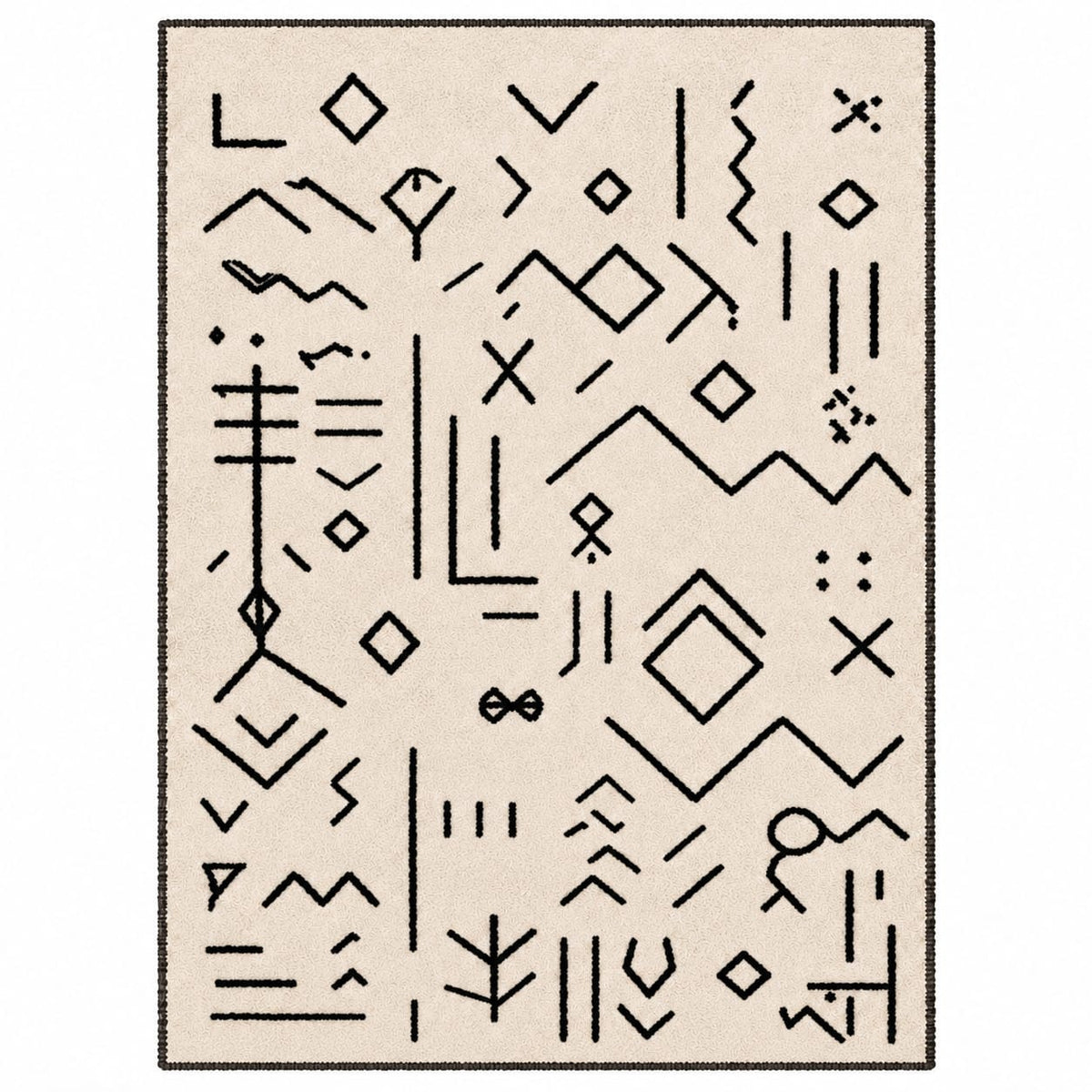 Nomad lines rug