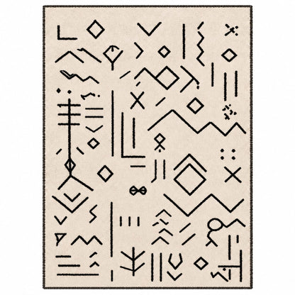 Nomad lines rug