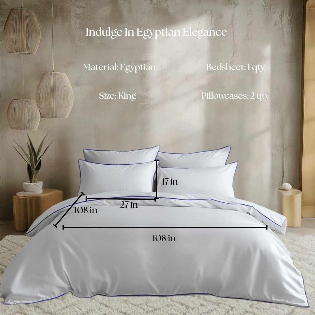 Egyptian Collection - Pure Piping - Zen Staple Blue