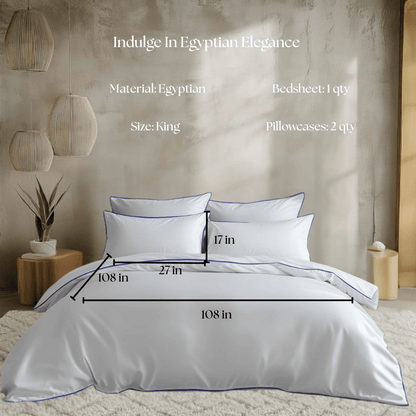 Egyptian Collection - Pure Piping - Zen Staple Blue