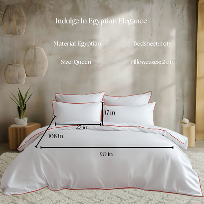 Egyptian Collection - Pure Piping - Zen Staple Red