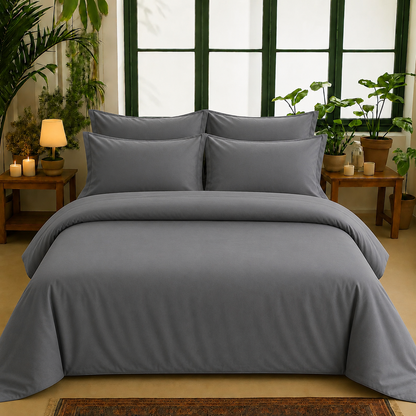 Bamboo Collection - Shadow Grey | Duvet Cover with Pillowcases