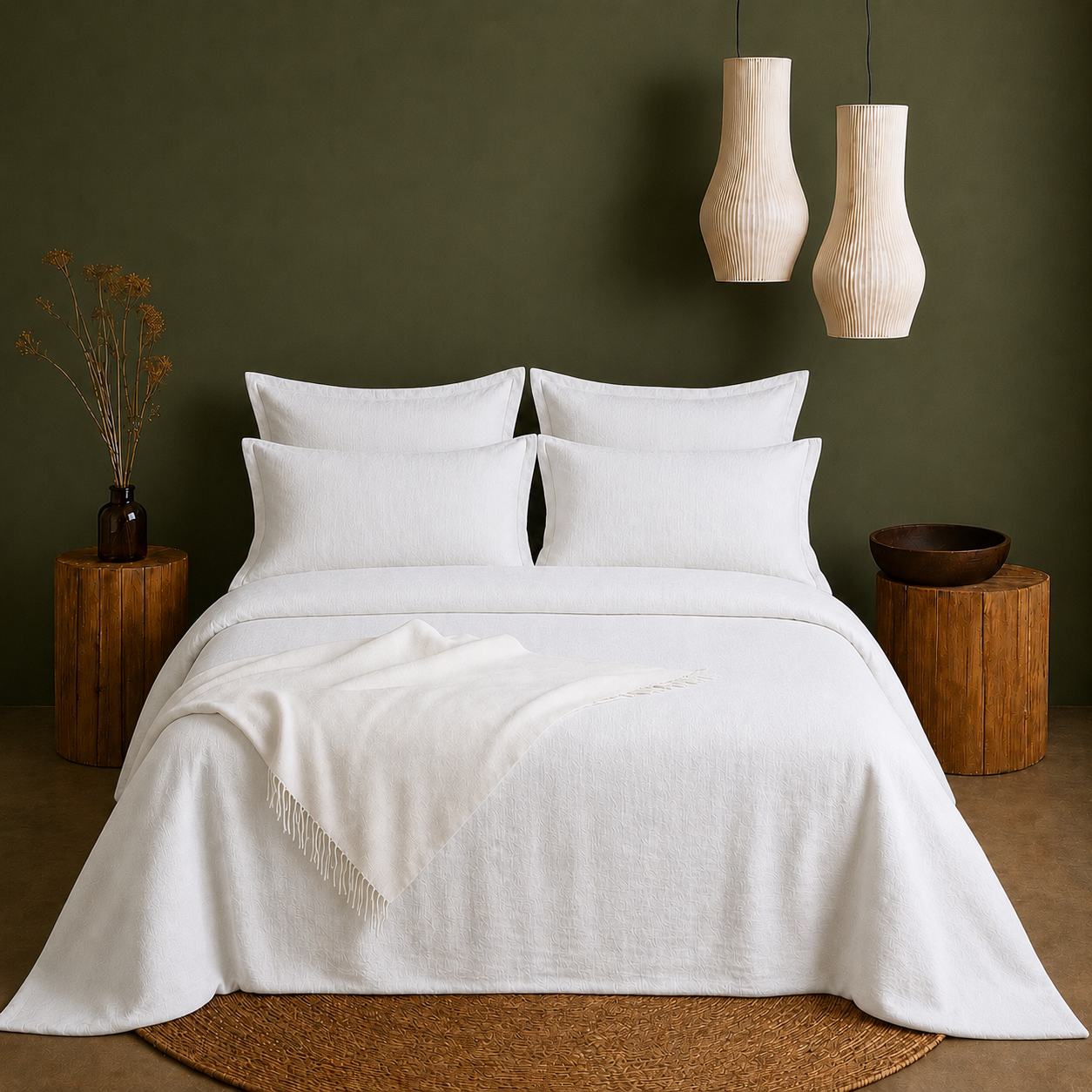 Linen Collection - White | Duvet Cover with Pillowcases