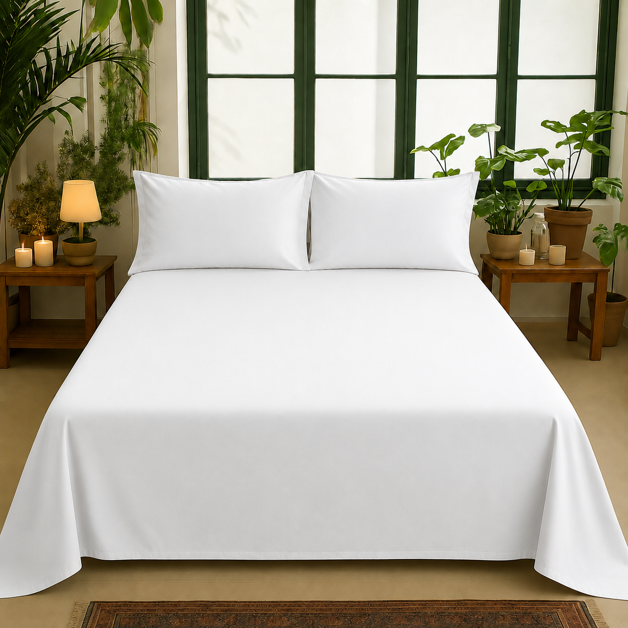 Bamboo Collection - Mother of Pearl | Bedsheet & Duvet Cover with Pillowcases