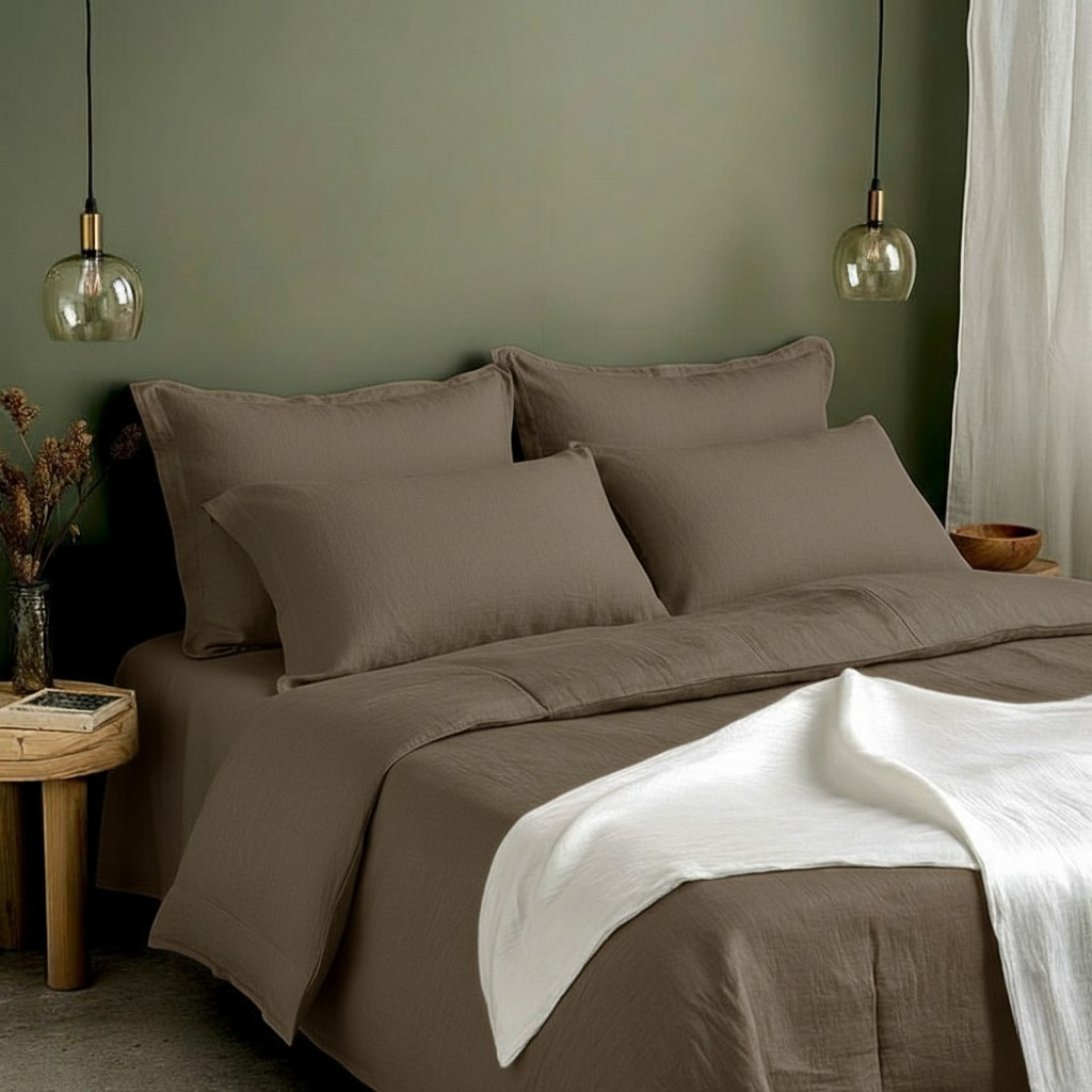 Linen Collection - Choco Brown