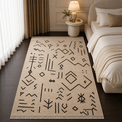 Nomad lines rug