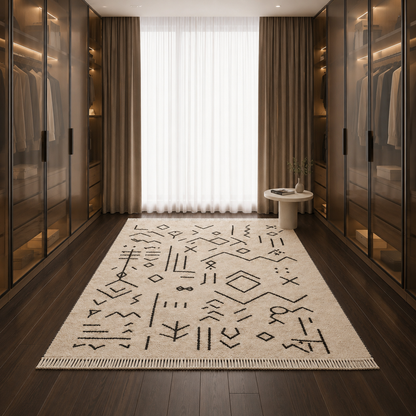 Nomad lines rug