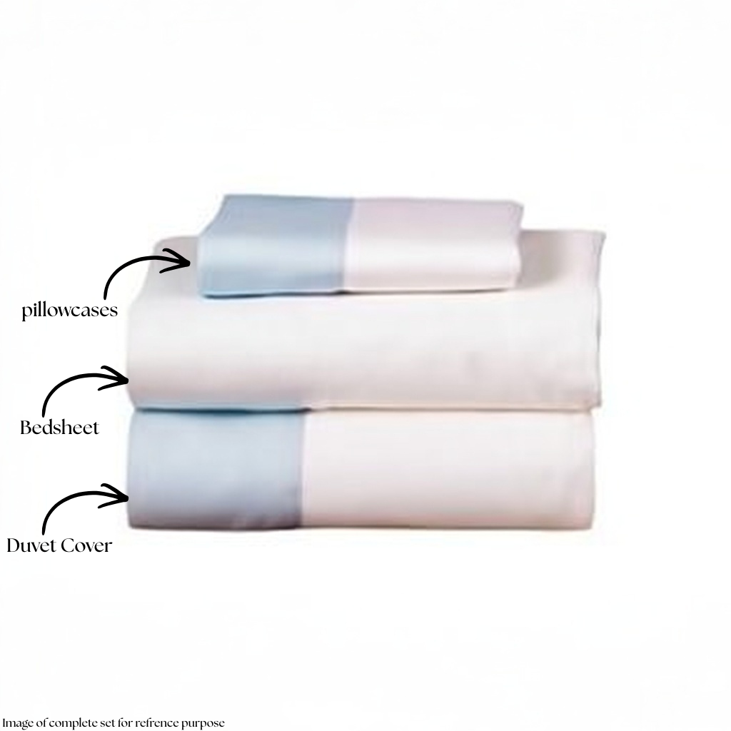 Egyptian Cotton - Border - Zen Classic Blue
